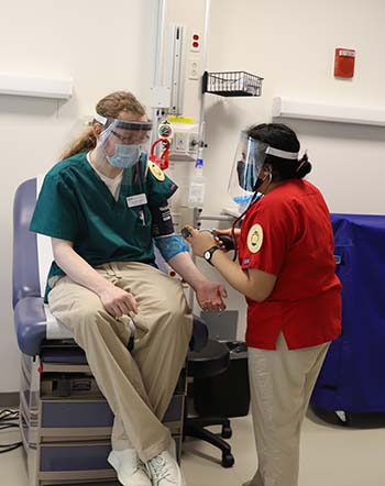 Nursing students clinical practice