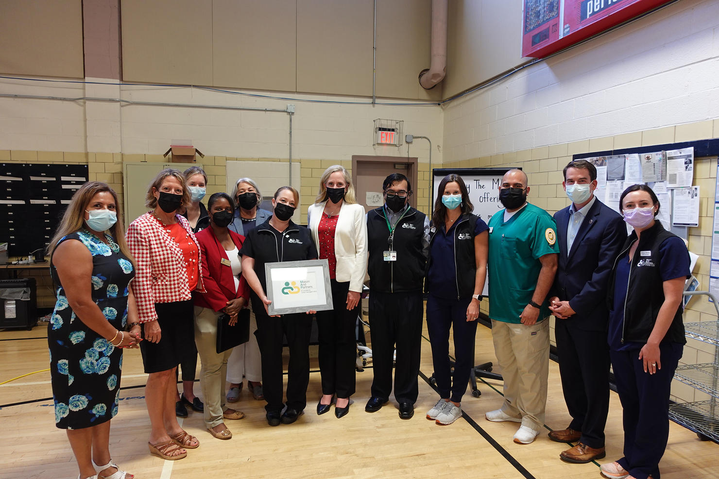 Participants in MAP Clinic's August 2022 Visit